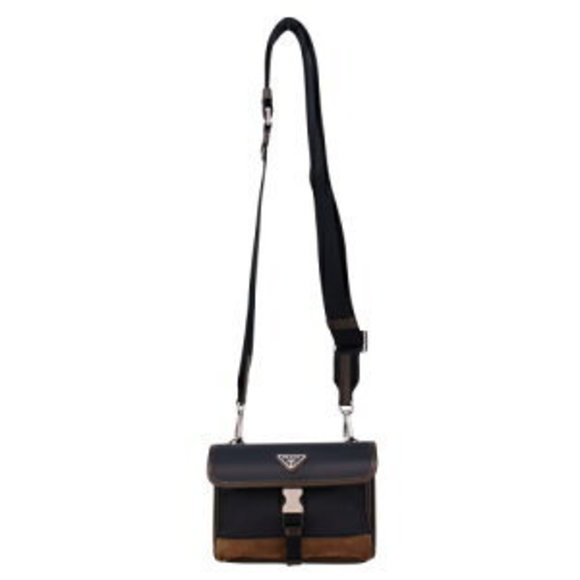 Prada Blue Navy Shoulder Bag BLUCAFFE - Picture 8 of 8